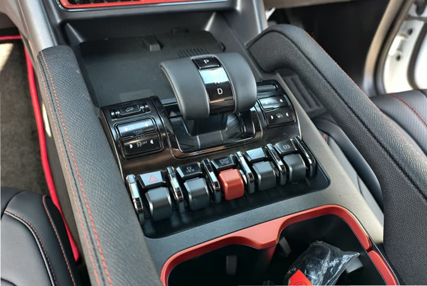 BYD Shark gear selector Malaysia view