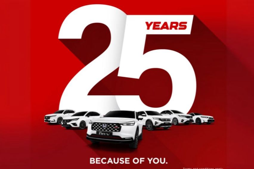 Honda 25th Anniversary &ldquo;Because of You&rdquo; campaign