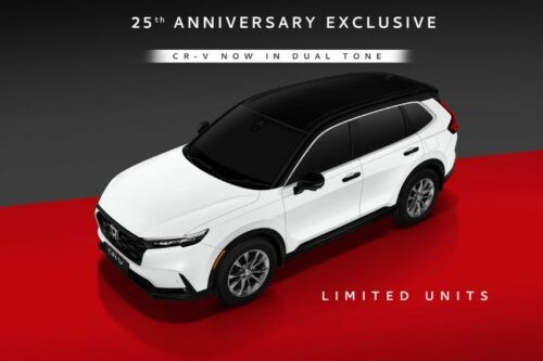 Honda CR-V Dual-Tone Edition launched in Malaysia; limited to 300 units