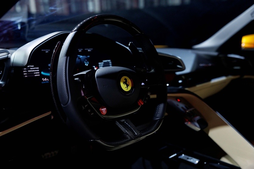 Interior Ferrari 849 Testarossa