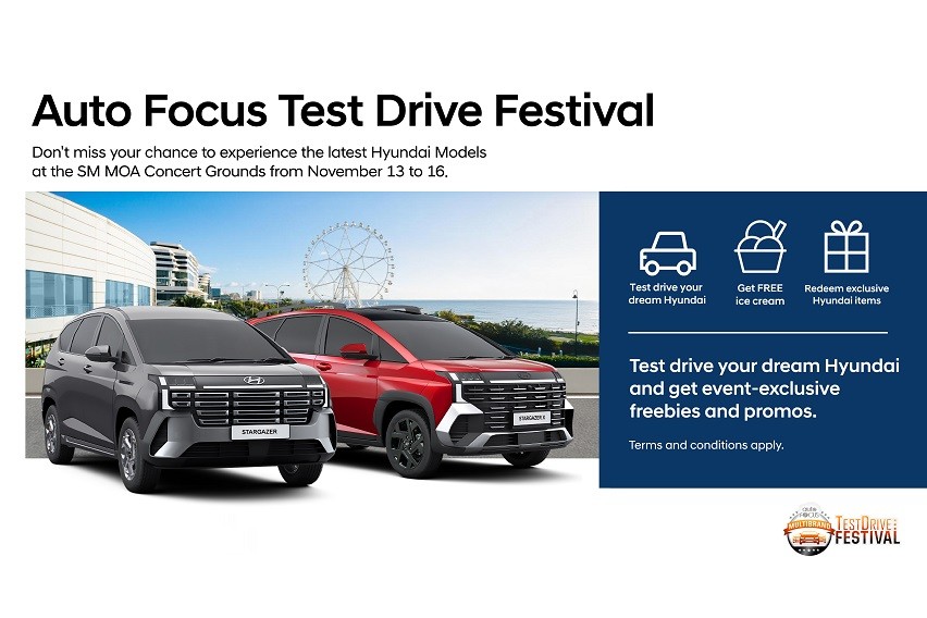 Hyundai Motor PH brings latest offerings to 2025 Auto Focus Pre-Christmas Test Drive Festival