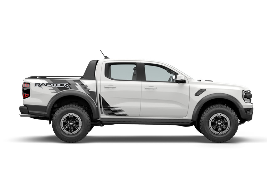 2025 Ford Ranger Raptor Sport 3.0 side profile view