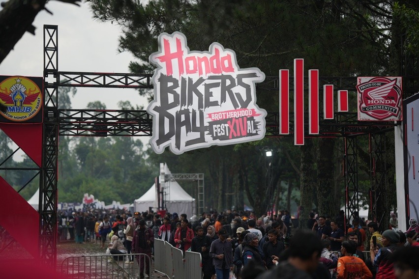 Honda Bikers Day 2025 di Garut