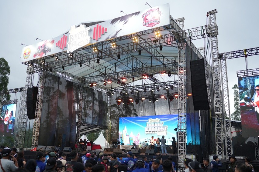 Acara puncak Honda Bikers Day 2025 di Garut