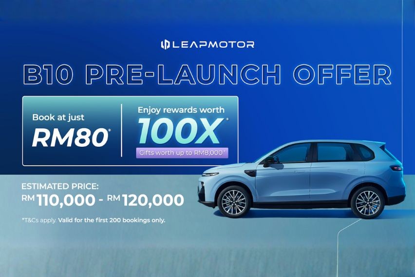 Leapmotor B10 EV bookings open in Malaysia; est. price revealed