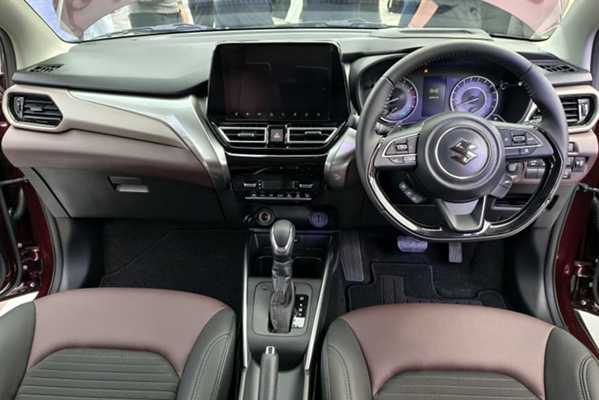 Suzuki Fronx interior view Malaysia