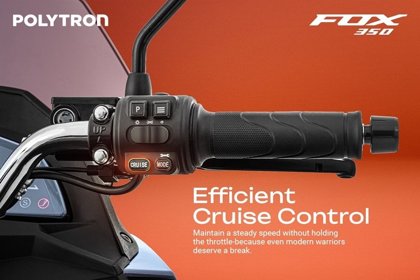 Polytron Fox 350 cruise control