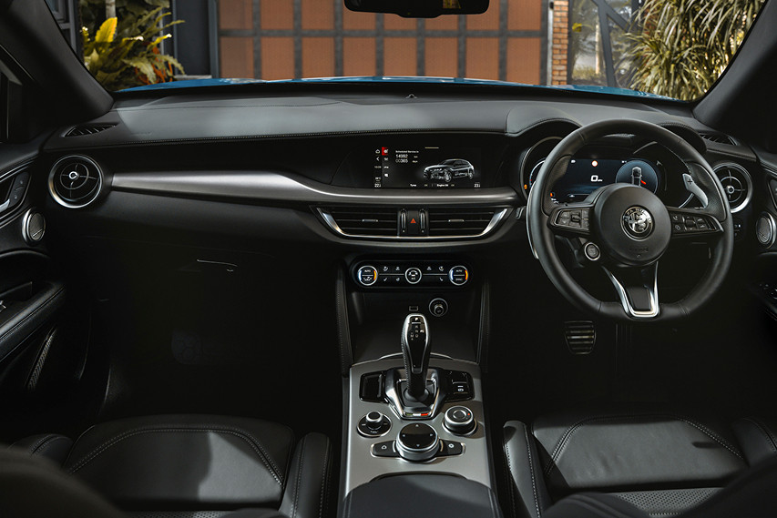 Alfa Romeo Stelvio interior Malaysia