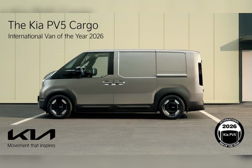 Kia PV5 wins the '2026 International Van of the Year'
