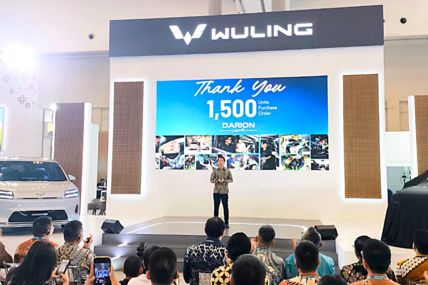 Serah terima Wuling Darion 