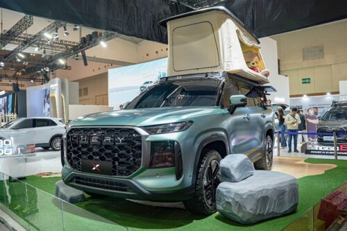 Chery X: SUV Konsep Serbaguna yang Bisa Jadi Double Cabin, Tampil Perdana di Indonesia