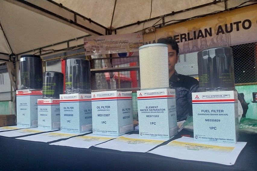 layanan purnajual Mitsubishi Fuso mengalami peningkatan di tahun ini