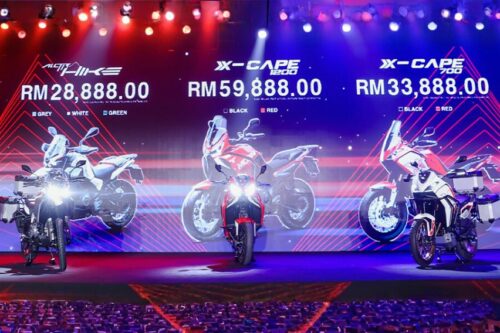 Three new Moto Morini bikes launched in Malaysia - ALLTRHIKE 450, X-CAPE 700 and X-CAPE 1200