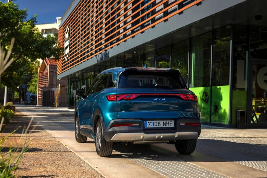 BYD Atto 2 PHEV rear