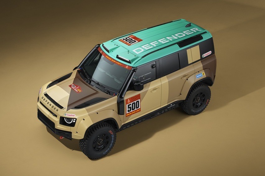 Land Rover unveils Defender Dakar D7X-R ahead of Jan. 2026 debut