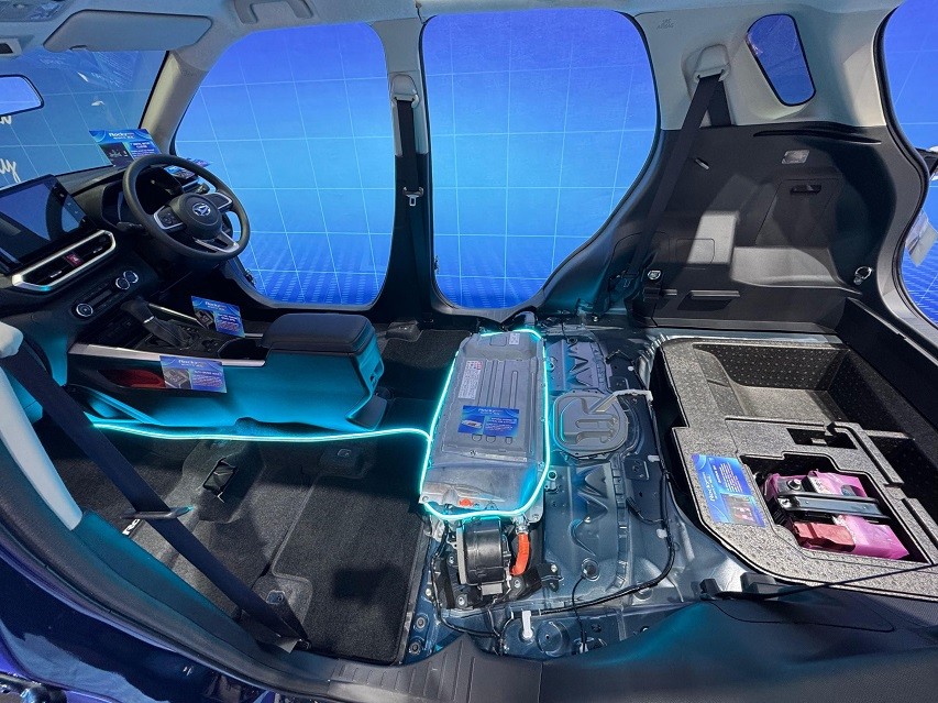 Baterai sistem hybrid Daihatsu Rocky e-Smart 