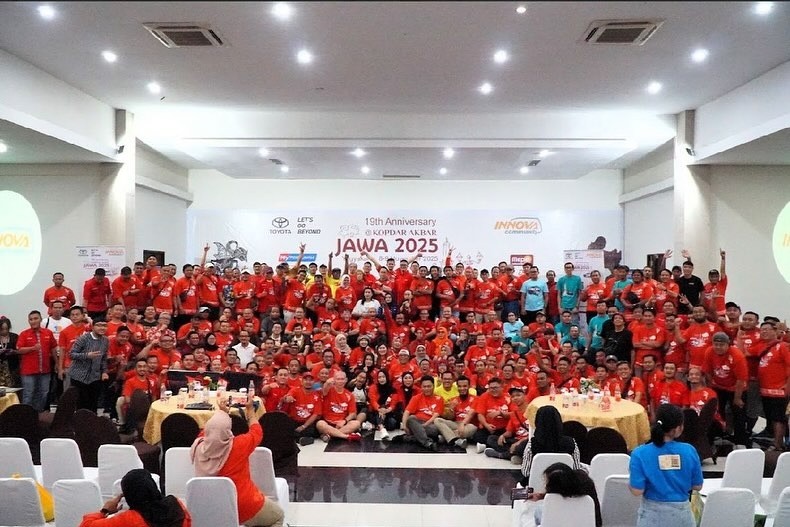 Perayaan HUT ke-19 Innova Community di Yogyakarta