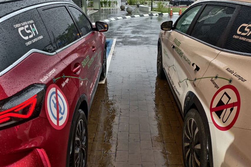 Chery Malaysia Endless Horizon Challenge Malaysia 1,200km view