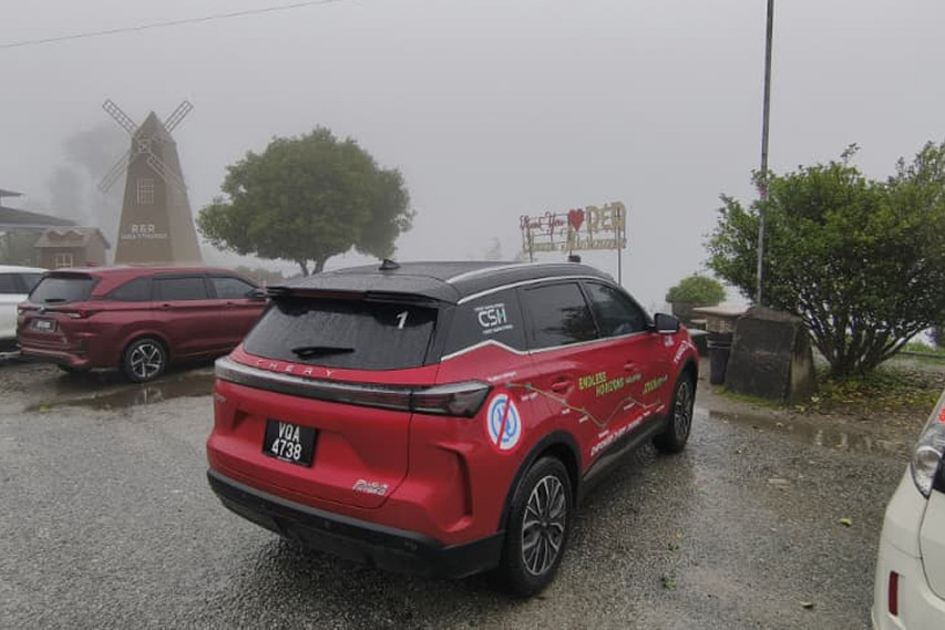 Chery Tiggo 7 PHEV rear view