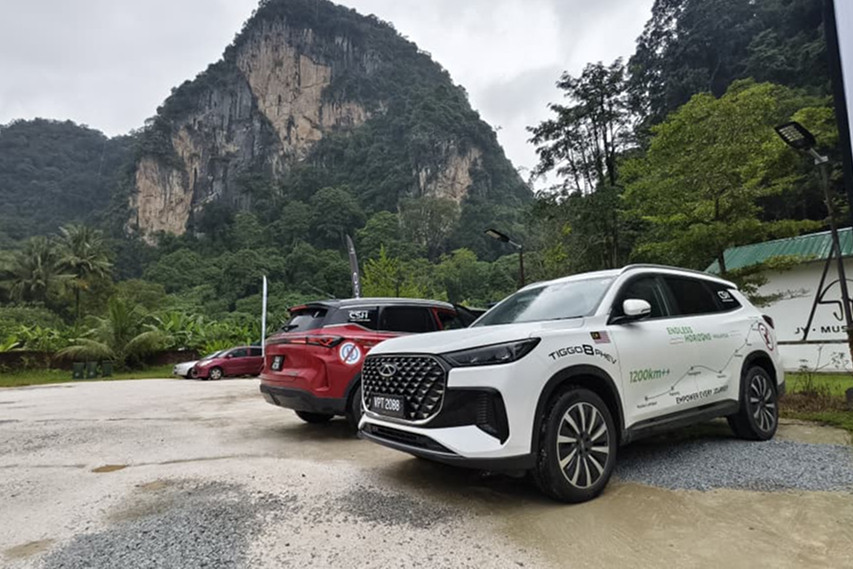 Chery Tiggo 8 PHEV Endless Horizon Challenge view