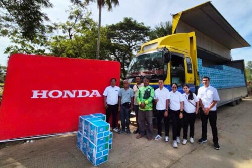 Honda Foundation provides aid to Typhoon Tino-affected Cebuanos