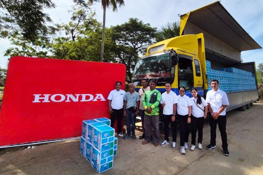 Honda Foundation provides aid to Typhoon Tino-affected Cebuanos