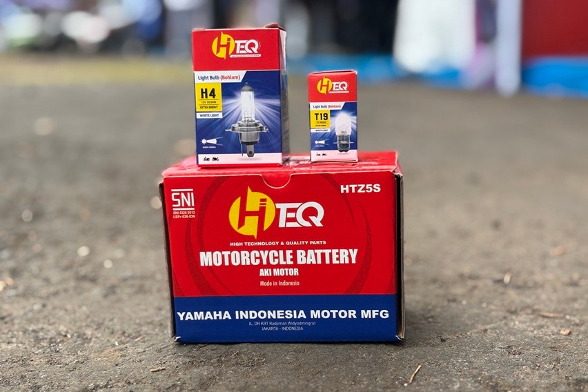 HiTEQ Hadir di Yamaha Cup Race 2025, Berikan Edukasi dan Program Tukar Aki Gratis