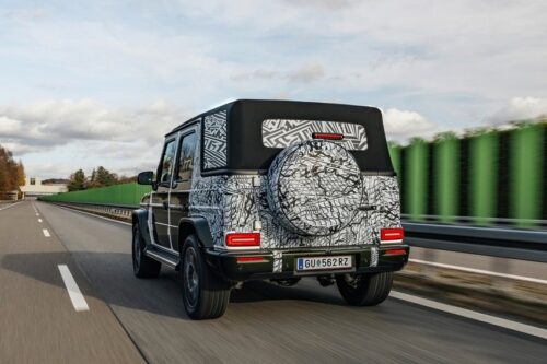 Mercedes-Benz teases upcoming G-Class Cabriolet