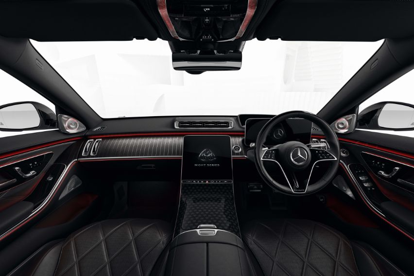 Mercedes-Maybach S580 4Matic Night Series interior