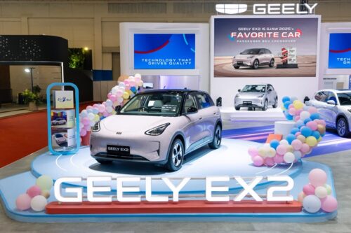 Geely Klaim Mendapatkan 1.200 SPK di GJAW 2025, Mobil Listrik EX2 Paling Diminati