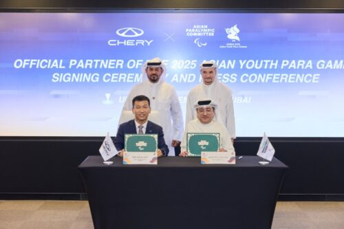 Chery Global Beri Dukungan Mobilitas untuk Atlet Difabel di Asian Youth Para Games 2025