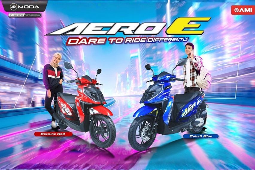 Malaysia gets a new 125-cc lifestyle scooter, the MODA Aero-E 