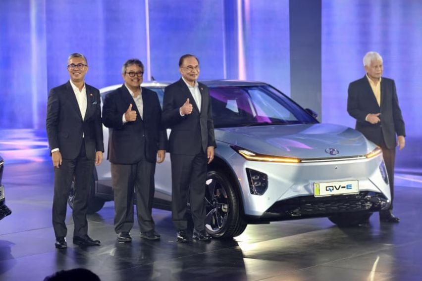 Perodua QV-E launch