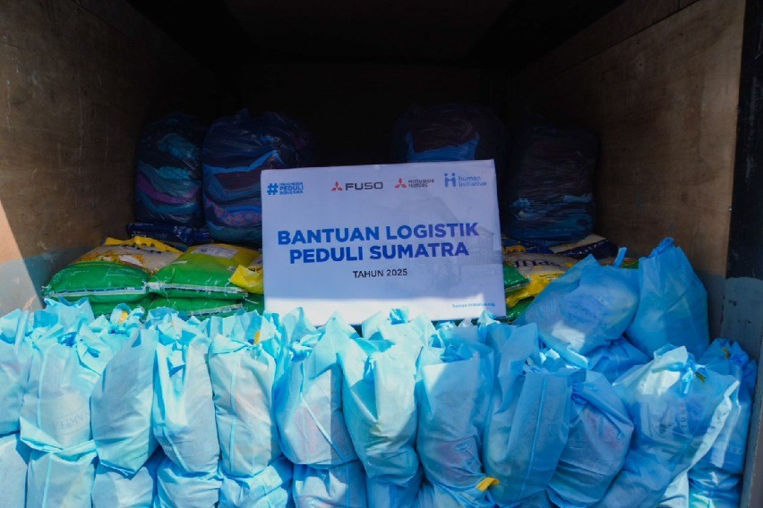 Mitsubishi Fuso Salurkan Bantuan