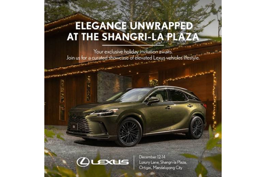 Lexus PH to stage 3rd leg of themed roadshow this weekend