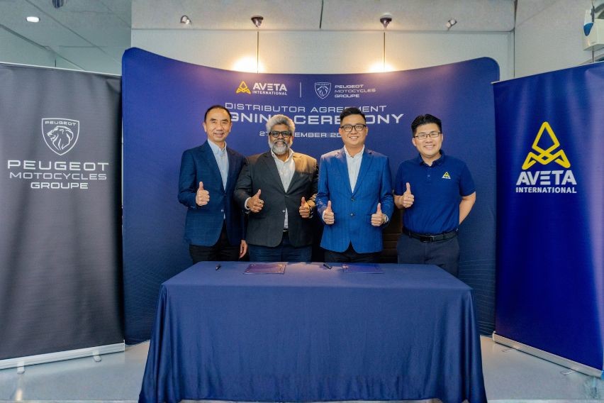 Peugeot Motocycles to enter Malaysia; teams up with Aveta 
