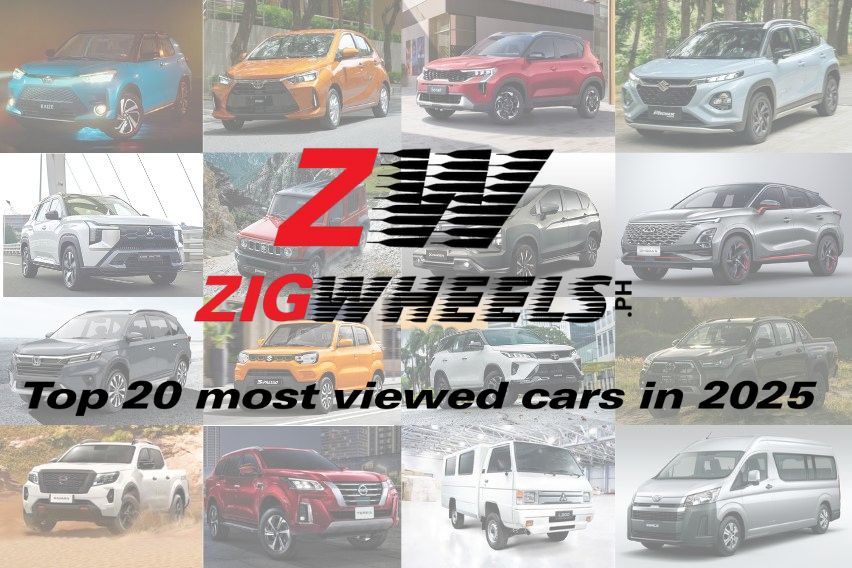 The wrap: Zigwheels PH most-viewed models for 2025