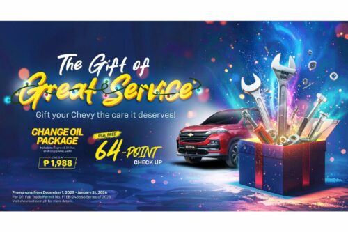 Chevrolet PH rolls out periodic maintenance promo for out-of-warranty vehicles