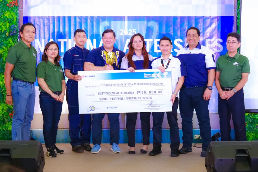 Suzuki Auto Matina is 2025 National Aftersales Skills Competition champ