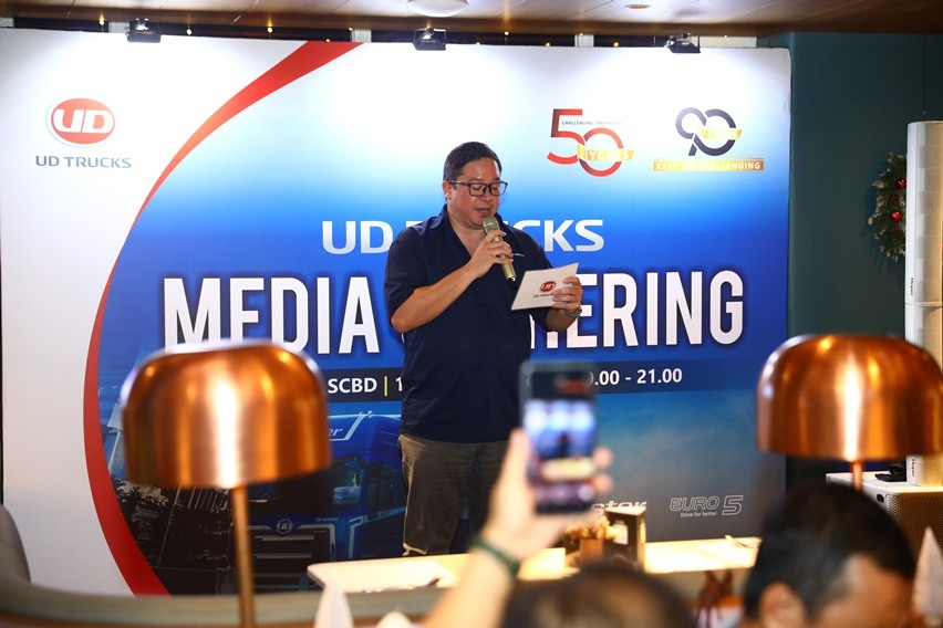 Johan Kleinsteuber Presiden Direktur UD Trucks Indonesia