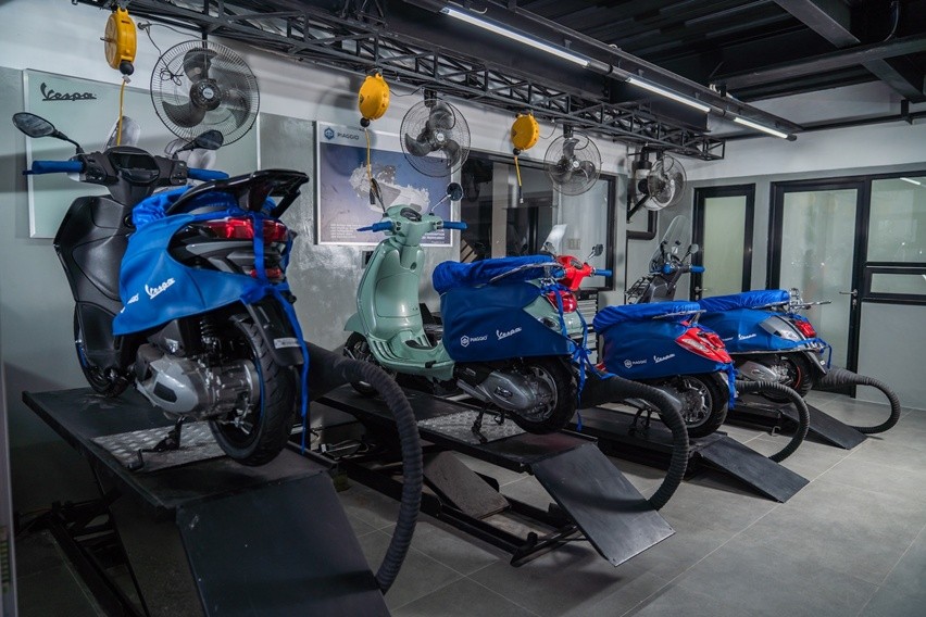 servis Piaggio Vespa Bintaro