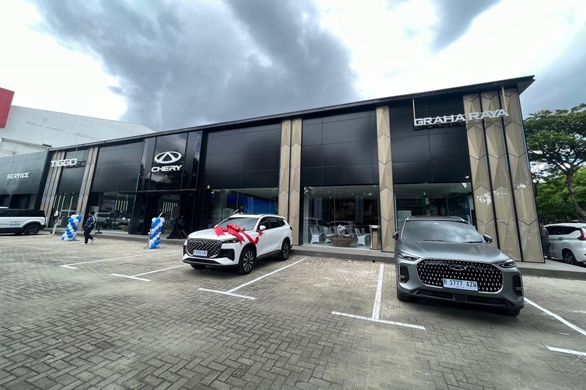 Chery Resmikan Diler ke-69 di Graha Raya Bintaro, Sediakan Fasilitas 3S
