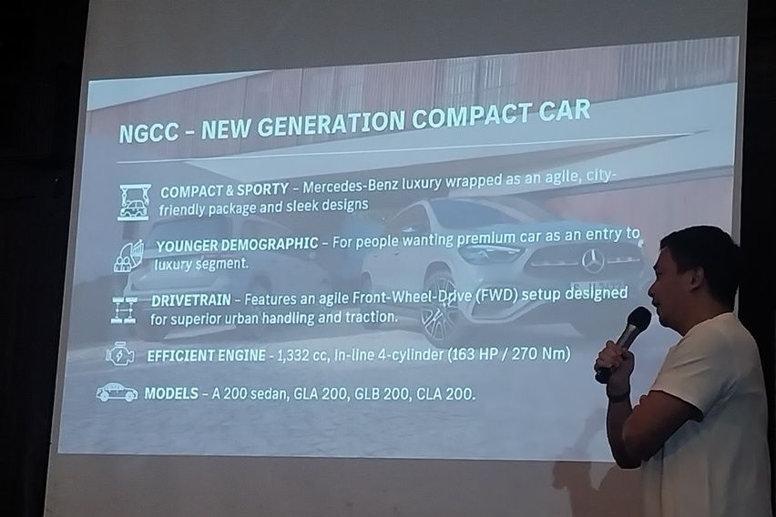 Mercedes-Benz entry level NGCC