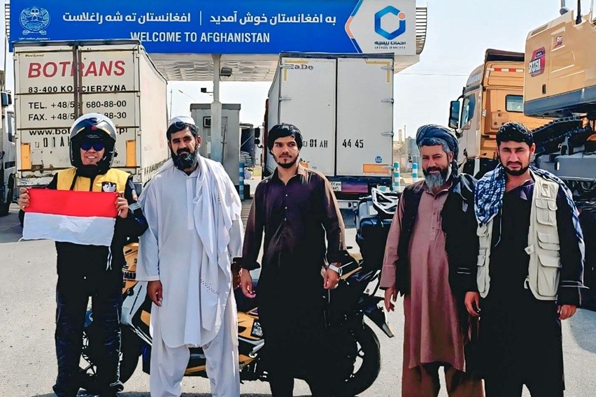 Umrah pakai Yamaha Xmax