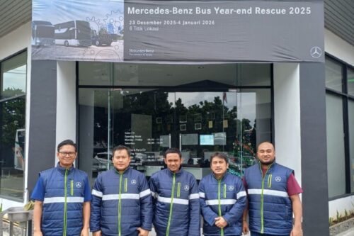 Perkuat Layanan Purnajual, DCVI Sediakan Mercedes-Benz Bus Year-End Rescue 2025