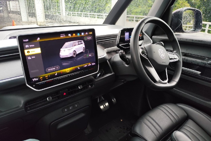 Interior VW ID.Buzz Bozz Edition