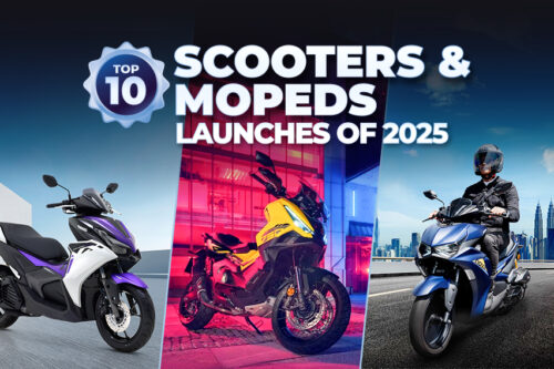 Top 10 scooters and mopeds launched in Malaysia in 2025