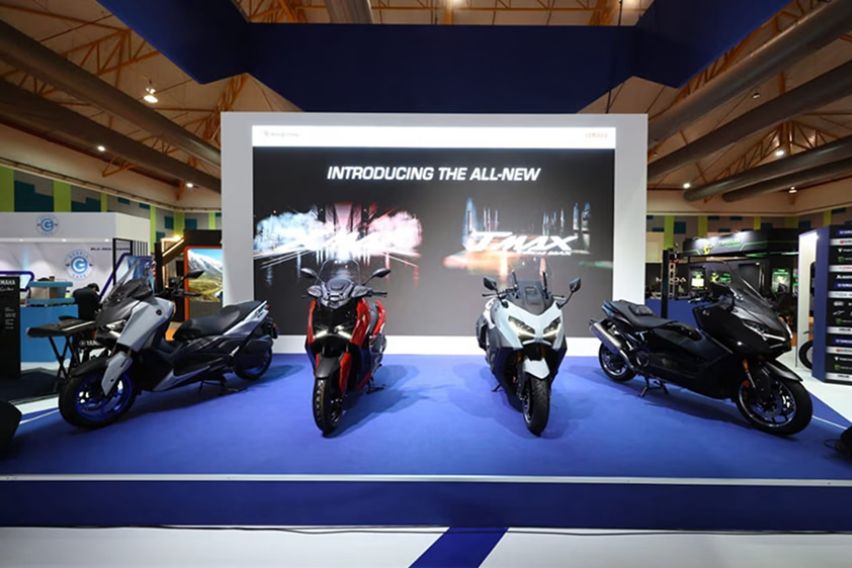 All-new Yamaha XMax and TMax Tech Max