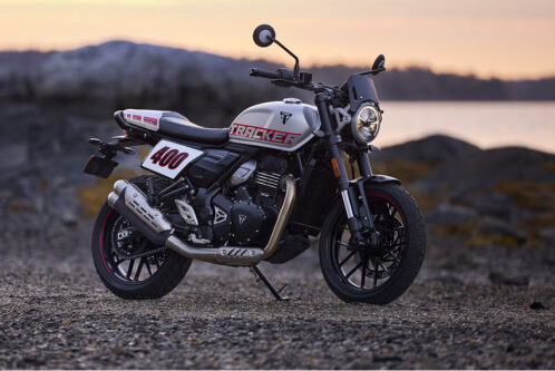 Triumph Tracker 400 and Thruxton 400 revealed for 2026, 42 PS 398 cc single, flat-track/cafe racer