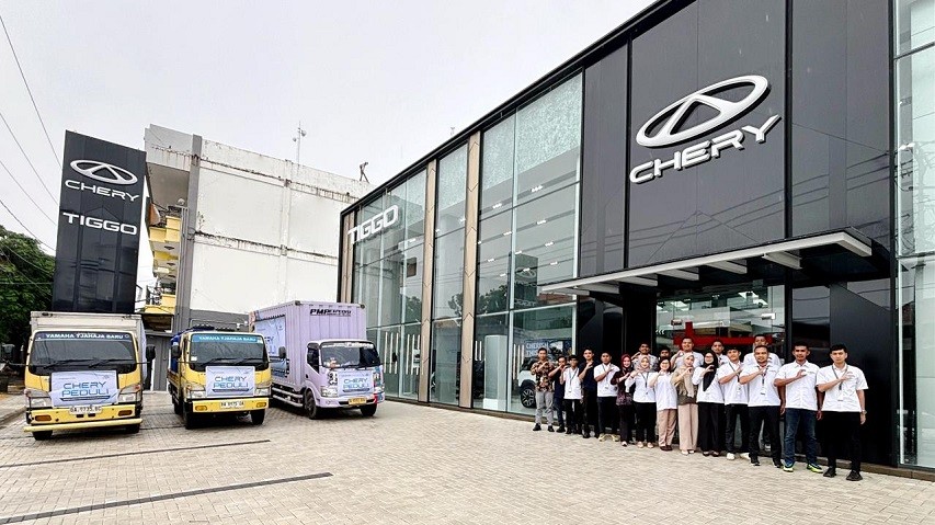 Chery peduli bencana Sumatra